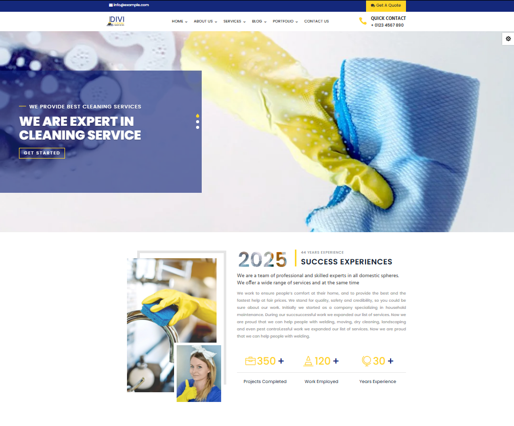 7 Best WordPress Themes for Cleaning Services